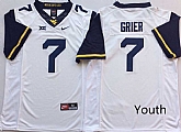 Youth West Virginia Mountaineers 7 Will Grier White Nike College Football Jersey,baseball caps,new era cap wholesale,wholesale hats